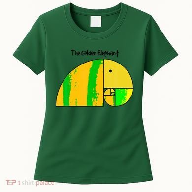 Golden Ratio Elephant Fibonacci Women's T-Shirt