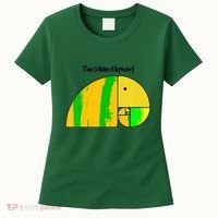 Golden Ratio Elephant Fibonacci Women's T-Shirt thumb 0