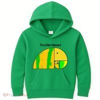 Golden Ratio Elephant Fibonacci Kids Hoodie thumb 0