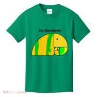 Golden Ratio Elephant Fibonacci Kids T-Shirt thumb 0