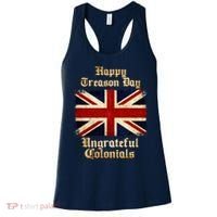 Great Britain Happy Treason Day Ungrateful Colonials Women's Tank Top thumb 0