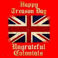 Great Britain Happy Treason Day Ungrateful Colonials Santa Hat thumb 1