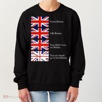 Great Britain OK Britain Funny Sarcastic Women's Sweatshirt thumb 0
