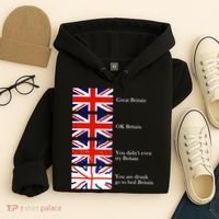 Great Britain OK Britain Funny Sarcastic Hoodie thumb 4