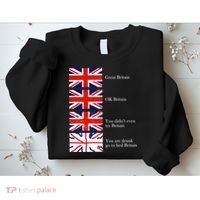 Great Britain OK Britain Funny Sarcastic Sweatshirt thumb 2