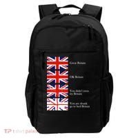 Great Britain OK Britain Funny Sarcastic Backpack thumb 0