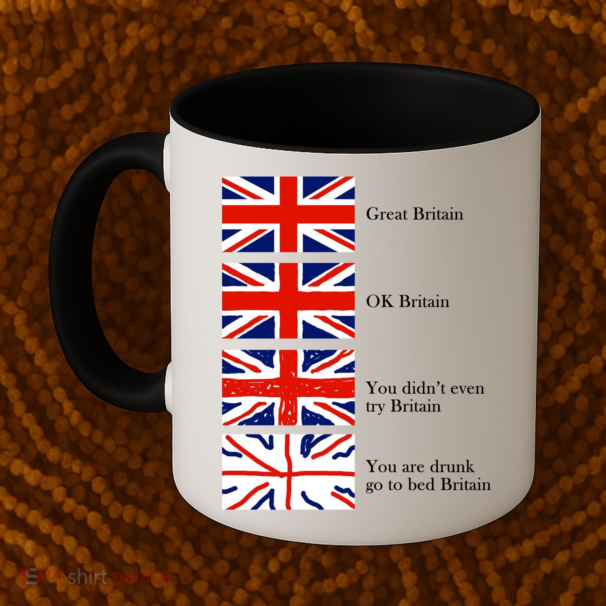 Great Britain OK Britain Funny Sarcastic Coffee Mug