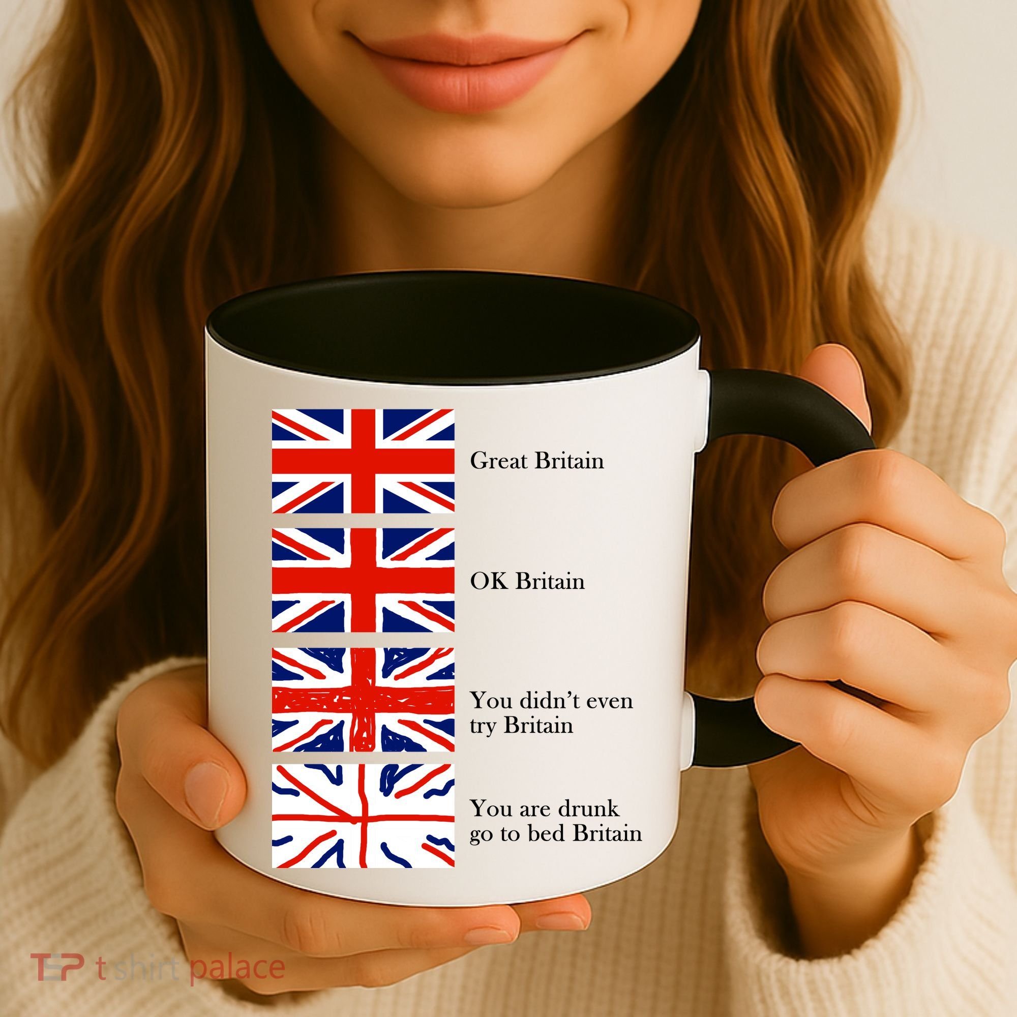 Great Britain OK Britain Funny Sarcastic Coffee Mug