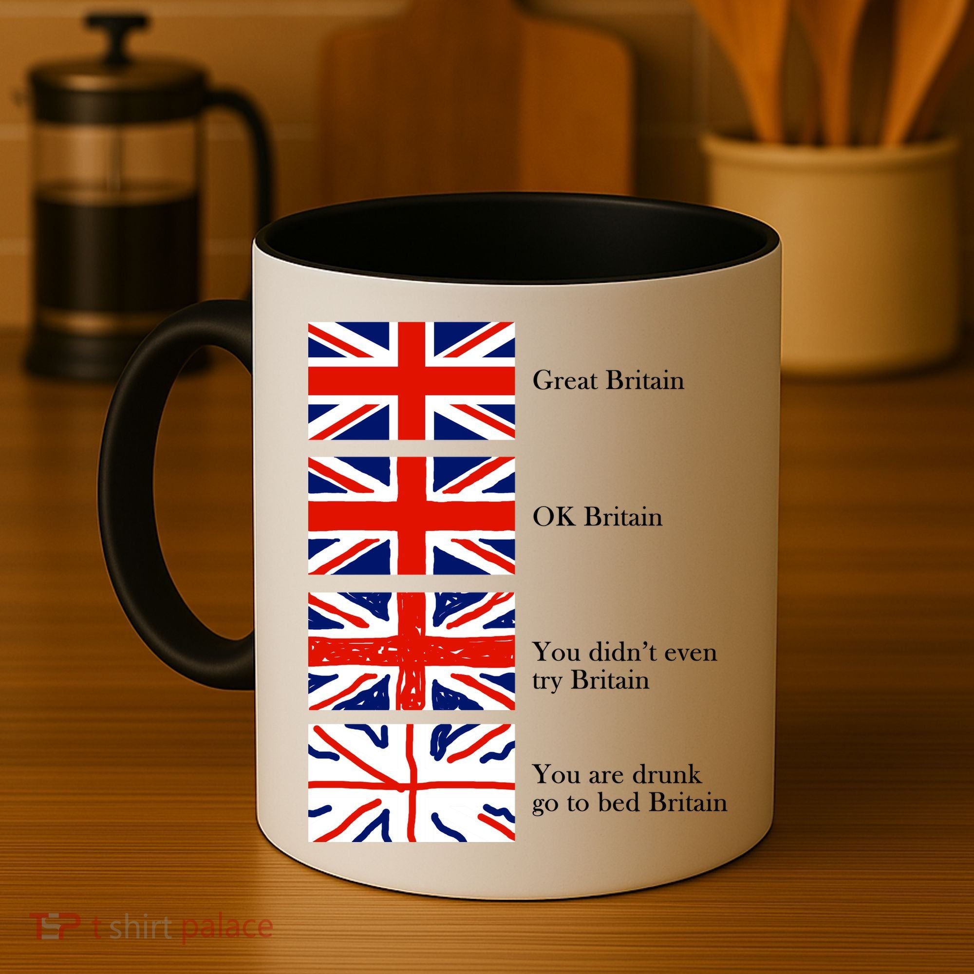 Great Britain OK Britain Funny Sarcastic Coffee Mug