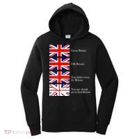 Great Britain OK Britain Funny Sarcastic Women's Hoodie thumb 0