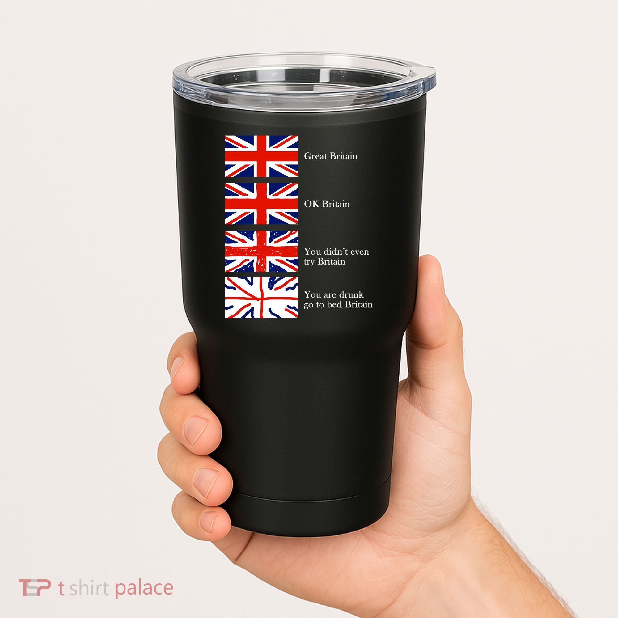 Great Britain OK Britain Funny Sarcastic Tumbler