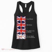 Great Britain OK Britain Funny Sarcastic Women's Tank Top thumb 0