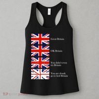 Great Britain OK Britain Funny Sarcastic Women's Tank Top thumb 3