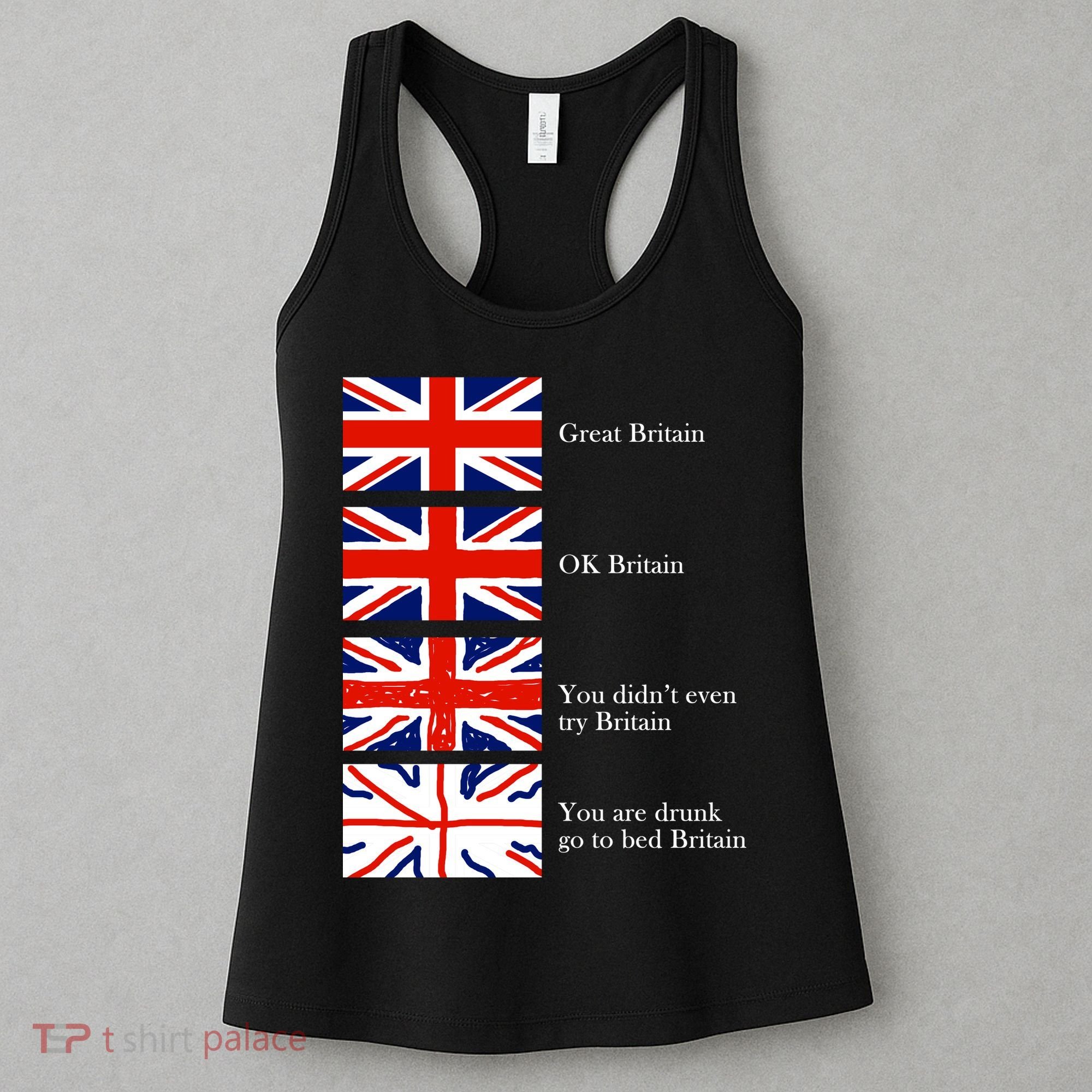 Great Britain OK Britain Funny Sarcastic Women's Tank Top