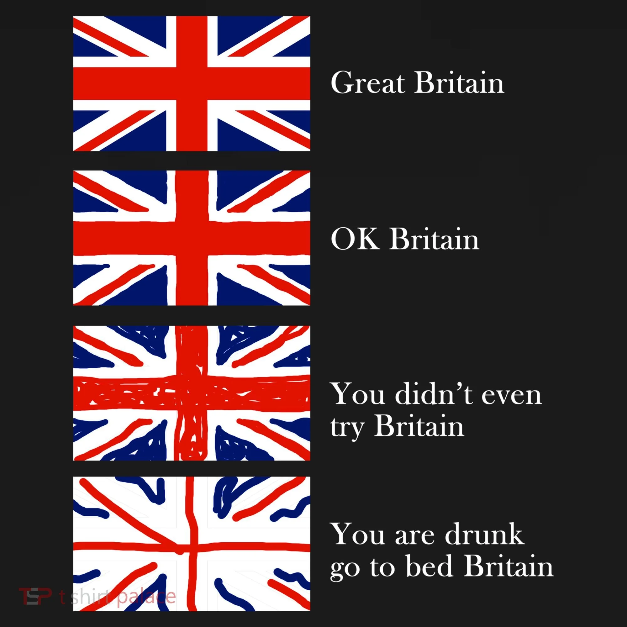 Great Britain OK Britain Funny Sarcastic Baby Bodysuit