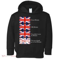 Great Britain OK Britain Funny Sarcastic Toddler Hoodie thumb 0