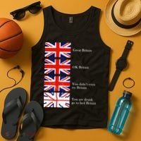 Great Britain OK Britain Funny Sarcastic Tank Top thumb 4