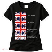 Great Britain OK Britain Funny Sarcastic Women's T-Shirt thumb 0