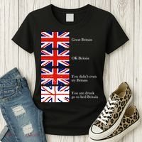Great Britain OK Britain Funny Sarcastic Women's T-Shirt thumb 3