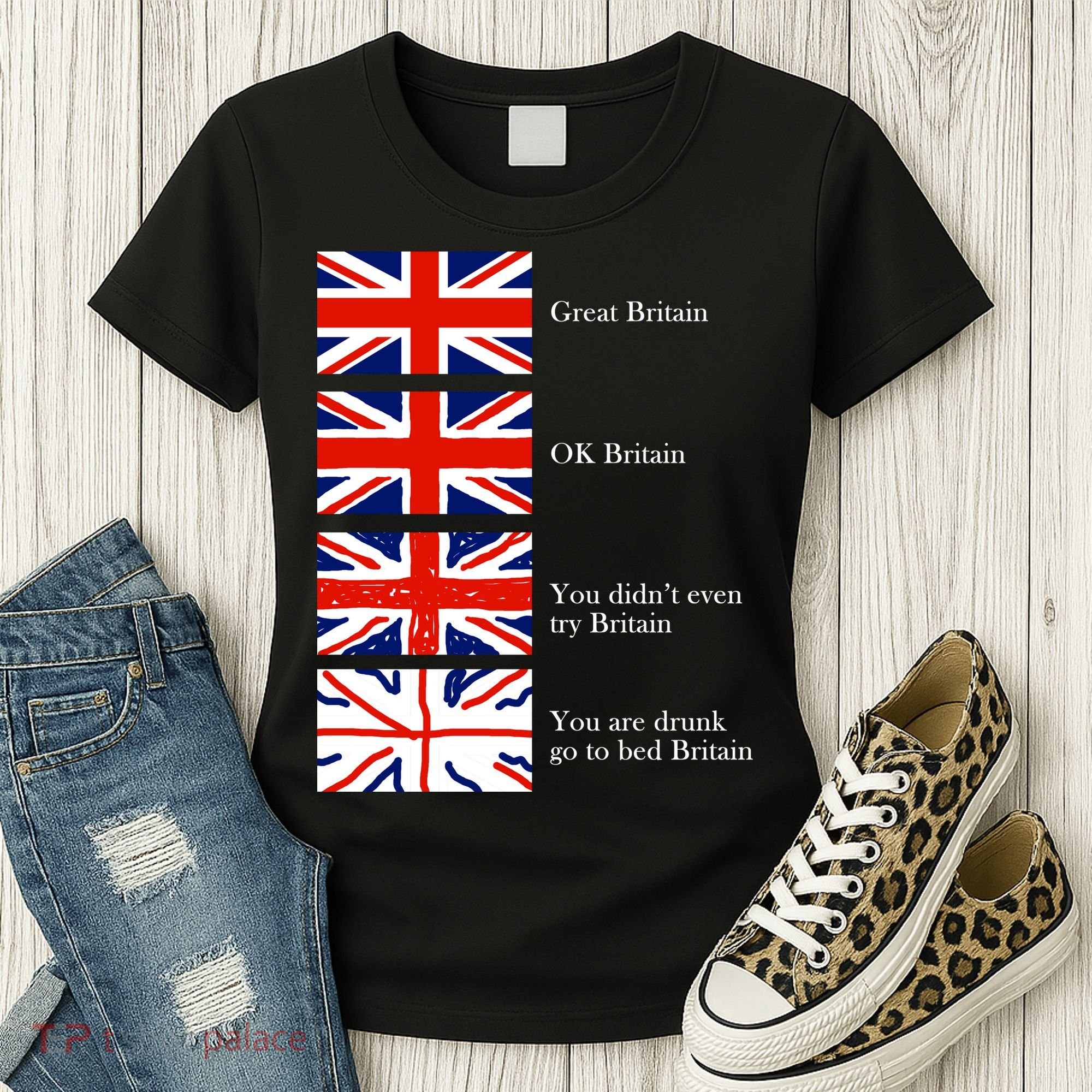 Great Britain OK Britain Funny Sarcastic Women's T-Shirt