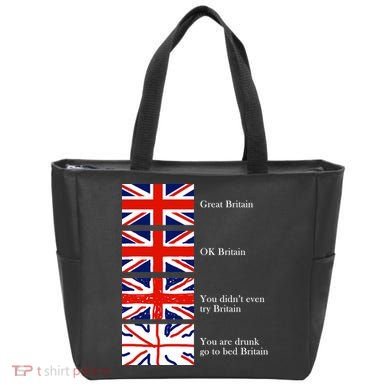 Great Britain OK Britain Funny Sarcastic Tote Bag