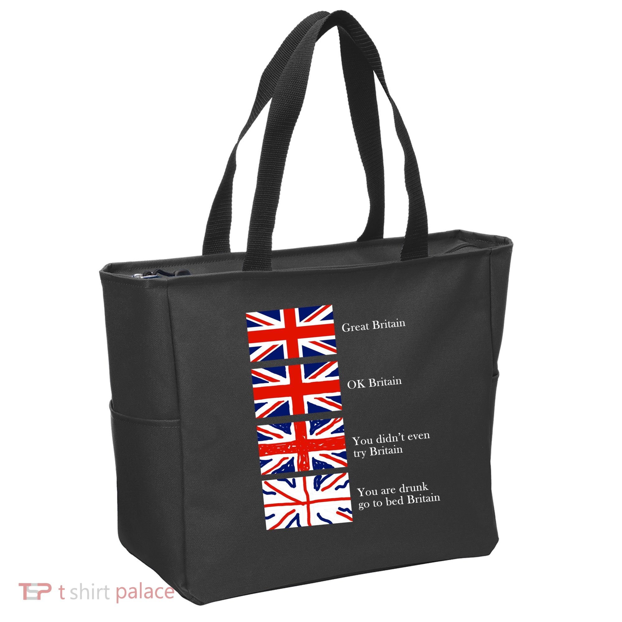 Great Britain OK Britain Funny Sarcastic Tote Bag