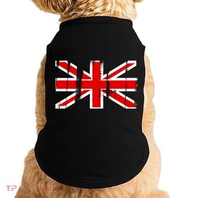Great Britain Vintage British Union Flag Doggie Tank