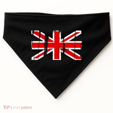 Great Britain Vintage British Union Flag USA-Made Doggie Bandana
