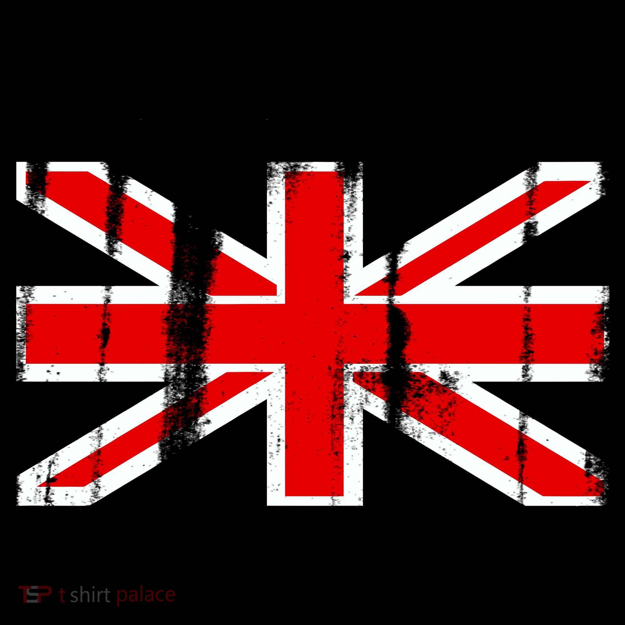 Great Britain Vintage British Union Flag T-Shirt