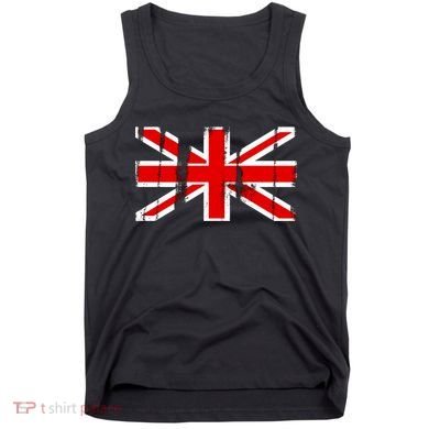 Great Britain Vintage British Union Flag Tank Top