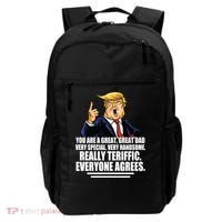 Great Dad! Everyone Agrees Trump Funny Father Backpack thumb 0