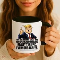 Great Dad! Everyone Agrees Trump Funny Father Coffee Mug thumb 3