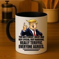 Great Dad! Everyone Agrees Trump Funny Father Coffee Mug thumb 4