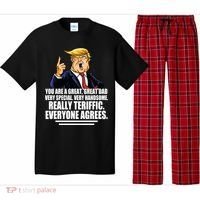 Great Dad! Everyone Agrees Trump Funny Father Pajama Set thumb 0