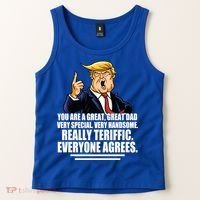 Great Dad! Everyone Agrees Trump Funny Father Tank Top thumb 2