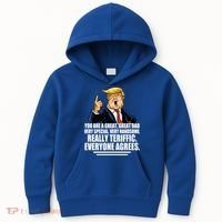 Great Dad! Everyone Agrees Trump Funny Father Kids Hoodie thumb 0