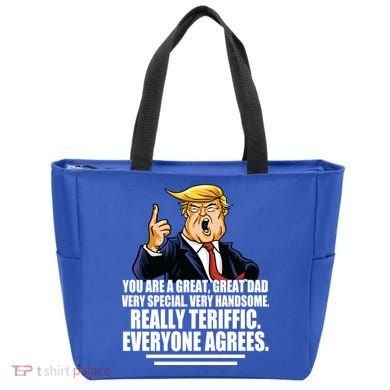 Great Dad! Everyone Agrees Trump Funny Father Tote Bag