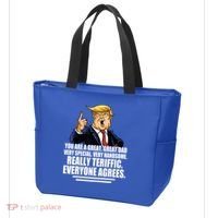 Great Dad! Everyone Agrees Trump Funny Father Tote Bag thumb 3