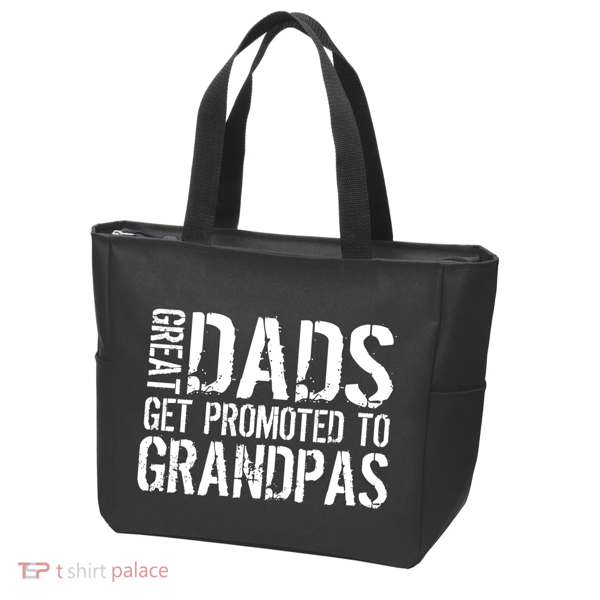 Great Dads Get Promoted To Grandpas Tote Bag