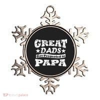 Great Dads Get Promoted To Papa Ornament thumb 0
