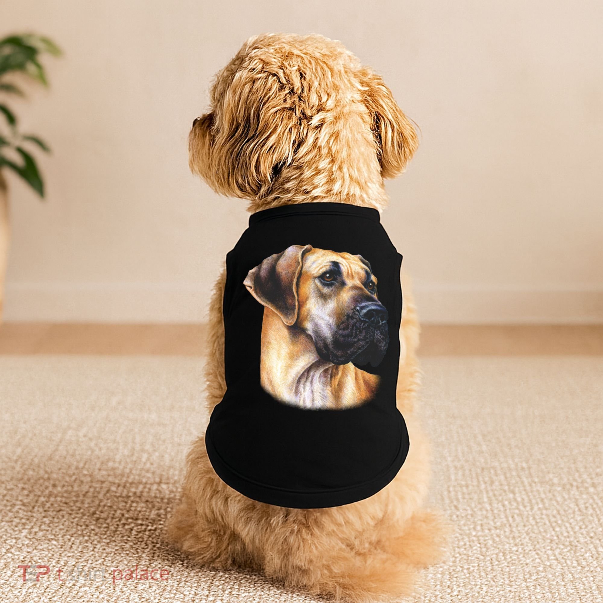 Great Dane Face Doggie Tank