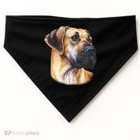 Great Dane Face USA-Made Doggie Bandana thumb 0