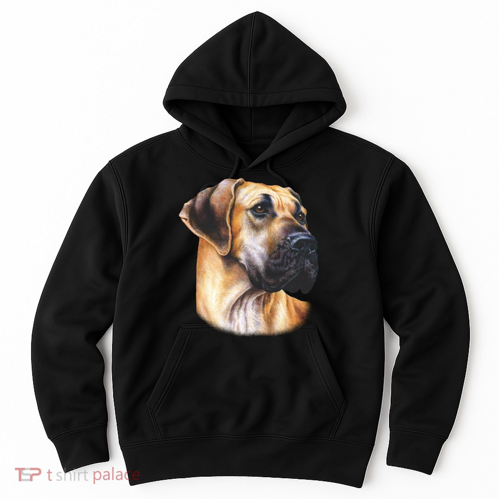Great Dane Face Hoodie
