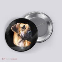 Great Dane Face Button thumb 0