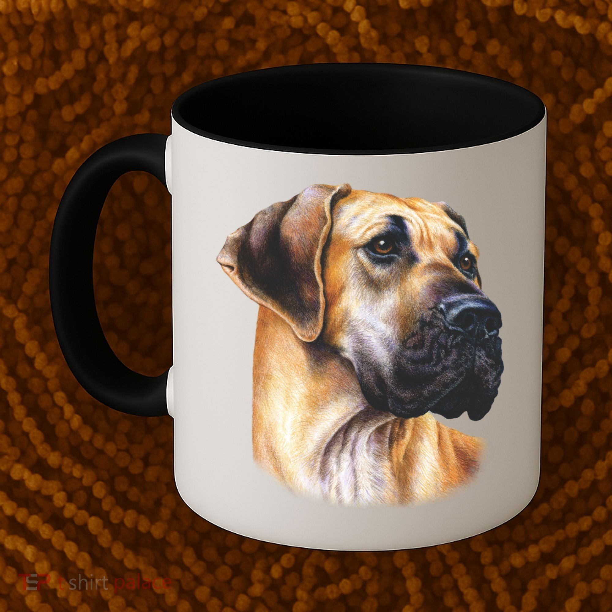 Great Dane Face Coffee Mug