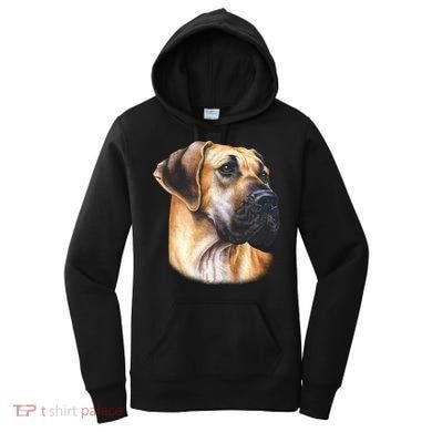 Great Dane Face Women's Hoodie