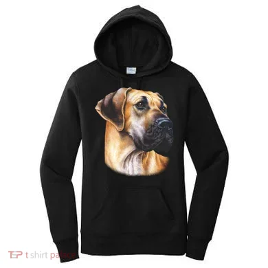Great Dane Face Women's Hoodie