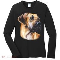 Great Dane Face Women's Long Sleeve Shirt thumb 0