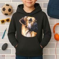 Great Dane Face Kids Hoodie thumb 2
