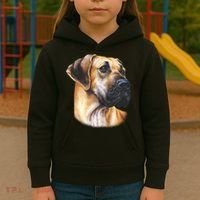 Great Dane Face Kids Hoodie thumb 3
